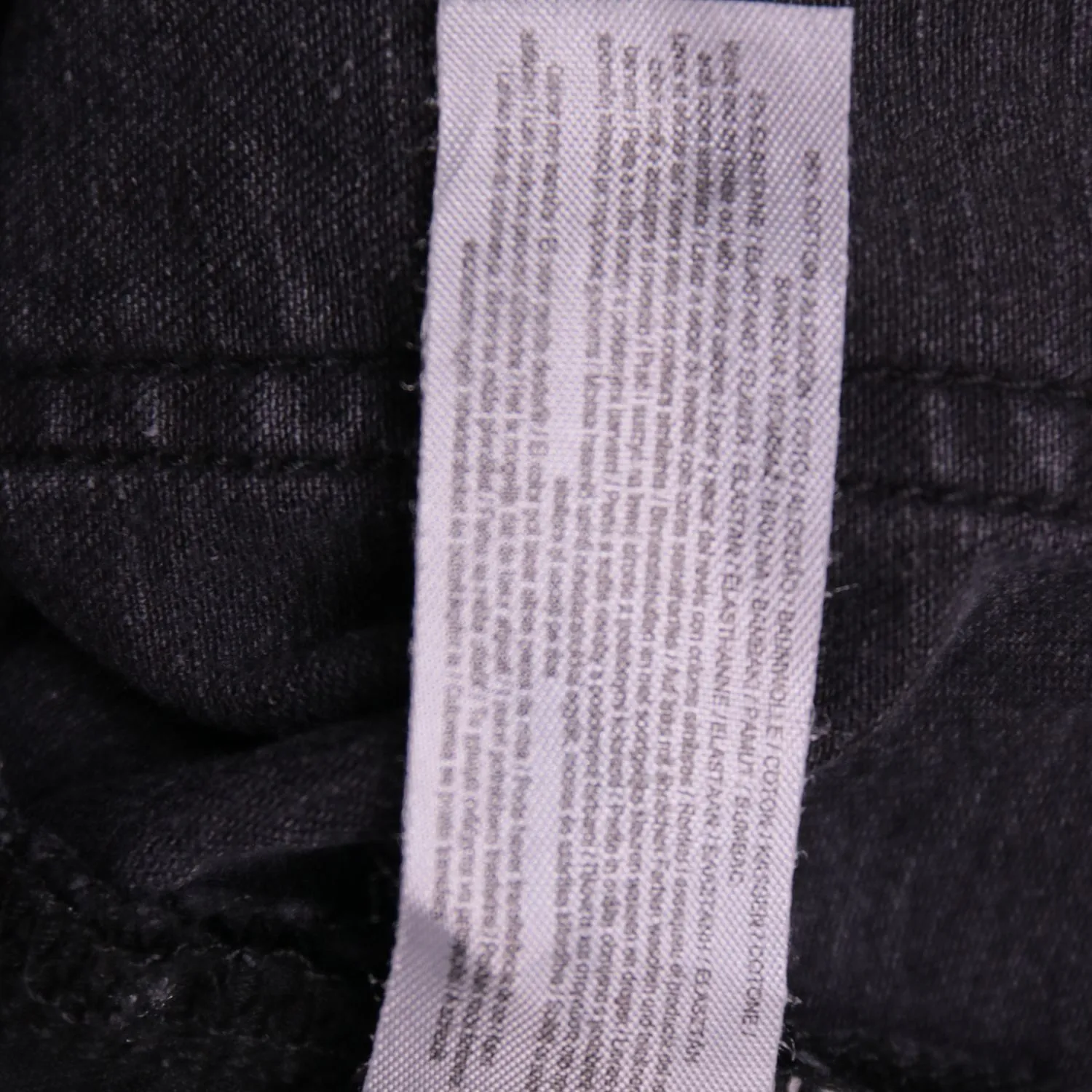 Женские чёрные джинсы карго с накладными карманами, размер 44 (S/M)